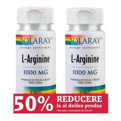 L-Arginine 1000mg, 1+1, 60 tablete, Secom